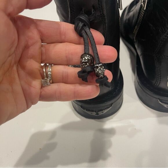 Zadig&Voltaire lace-up 30mm ankle boots size 37 - Picture 11 of 15